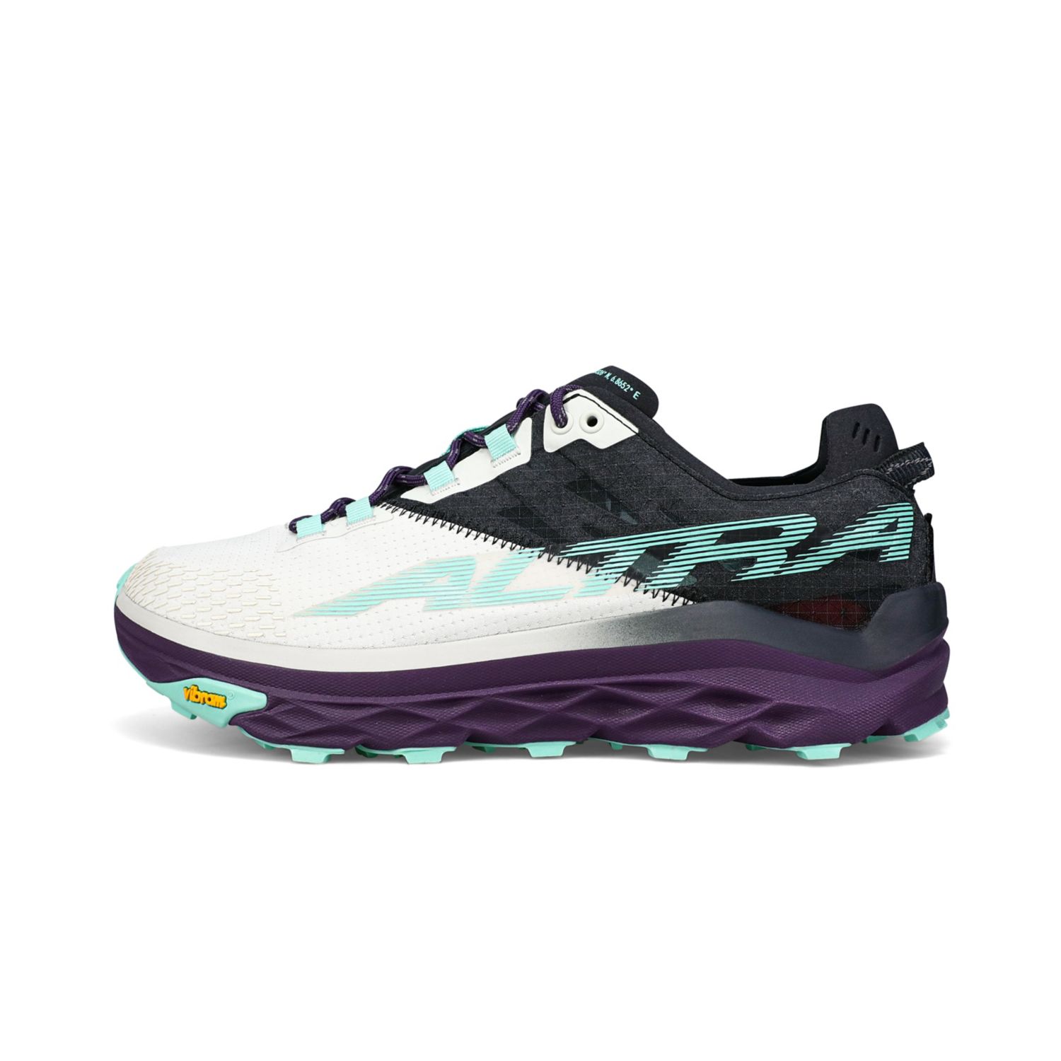 Black / Green Women's Altra Mont Blanc Trail Running Shoes | UAE-28453979