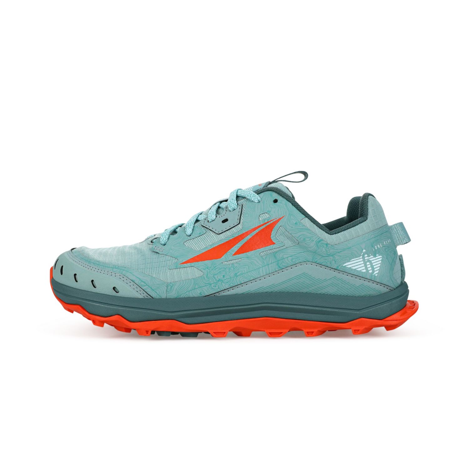 Turquoise Women's Altra Lone Peak 6 Trail Running Shoes | UAE-17305649